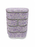 Purple 4 Tiers Star Jewelry Box
