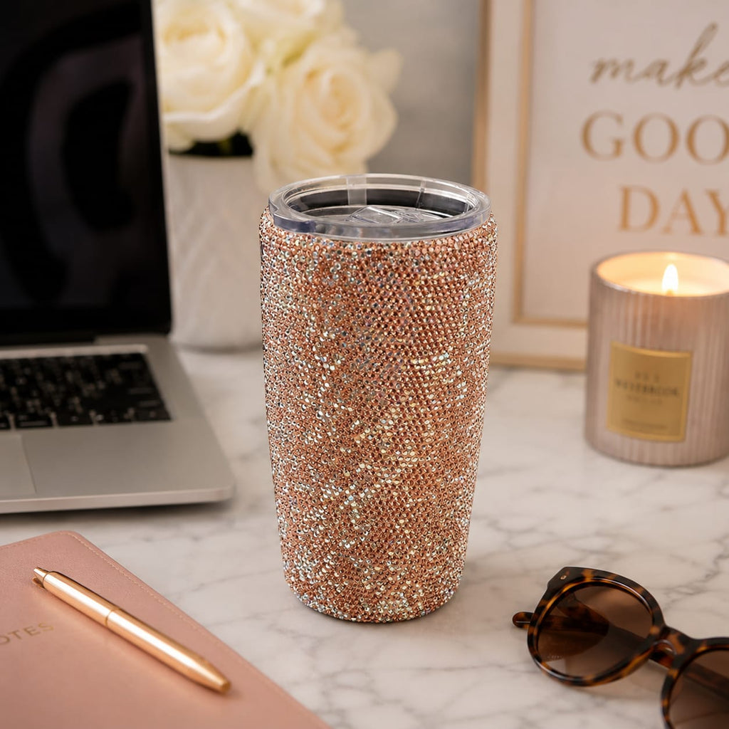 Gold Thermo Coffee Mug 500ml
