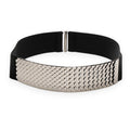 Silver Elastic Fish Scale Belt