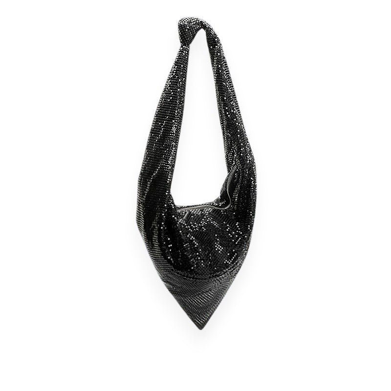 Black Alina Glomesh Bag