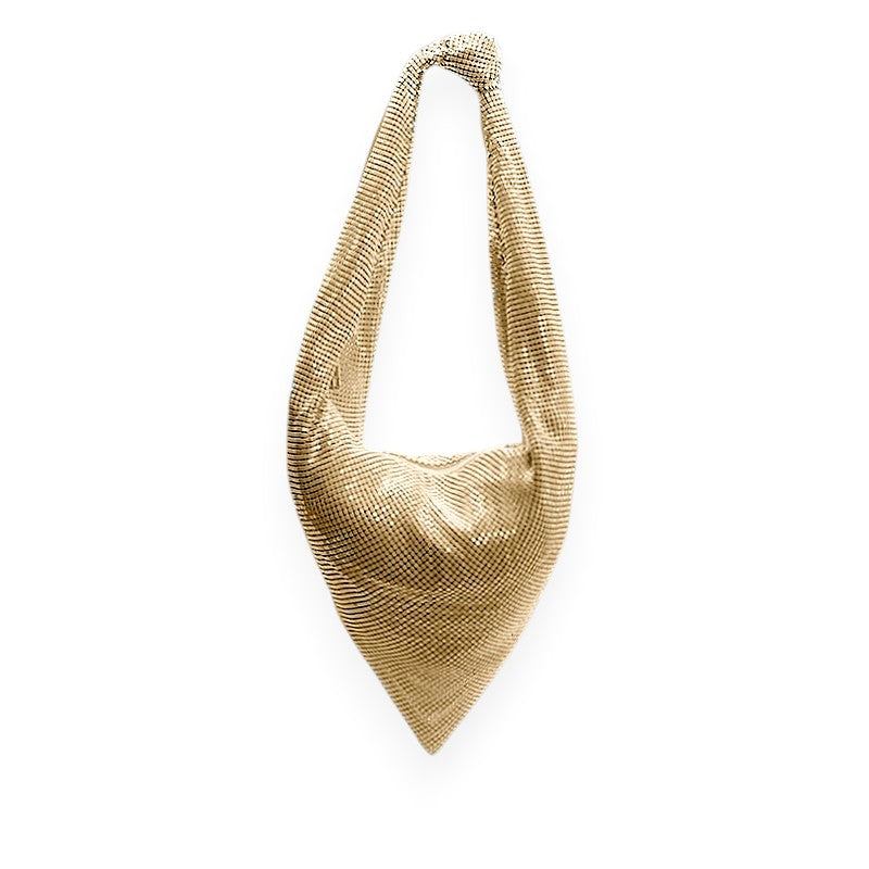 Gold Alina Glomesh Bag