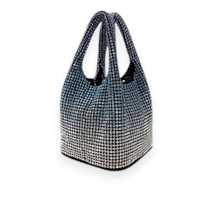 Blue Full Bling Pouch