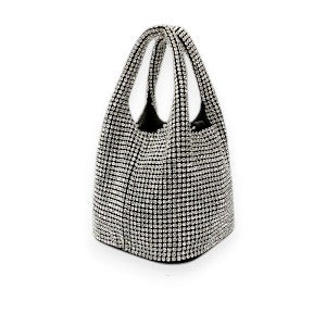 Silver Full Bling Pouch