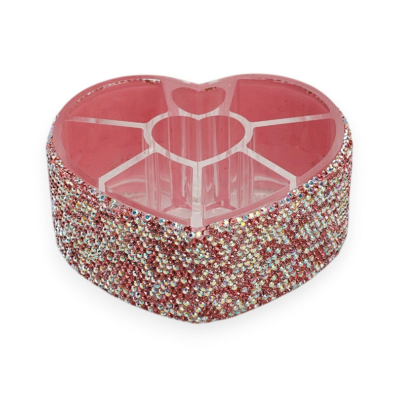 Pink Heart Lipstick Display