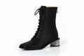 Black Boots with Bling Heel