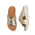 Lavish Collective Jenny Sandals — Gold