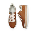 Tan Leather Lux Sneakers