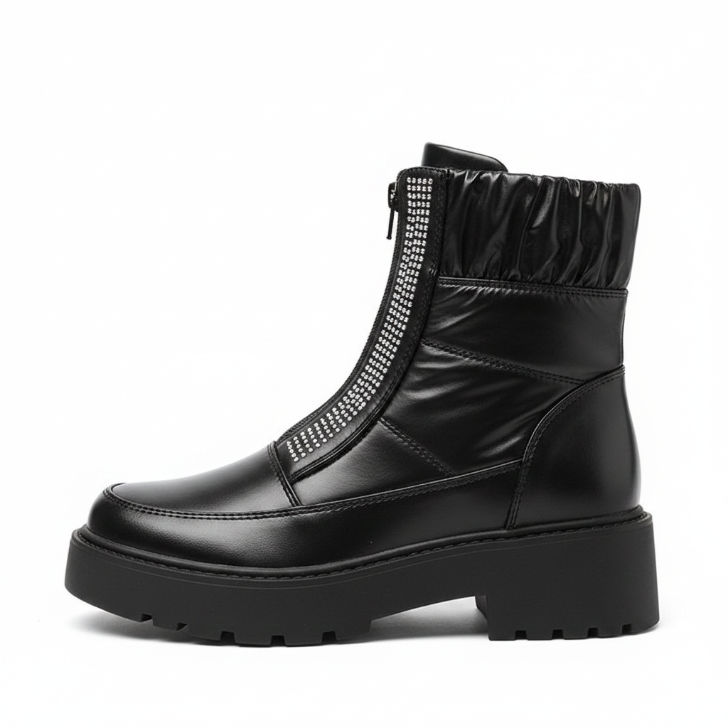 Black Padded Boot