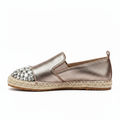 Bronze Jewelled Espadrille - Single Hero