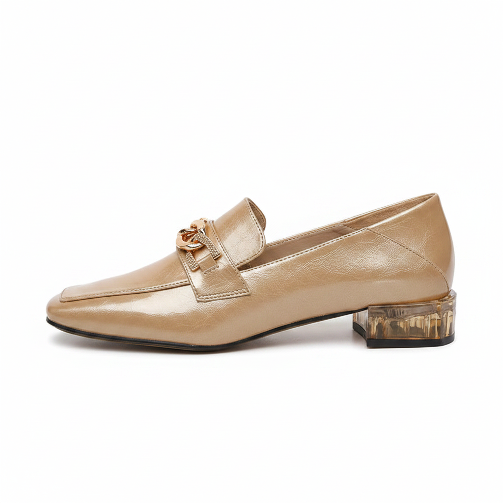 Gold Chain Loafer