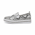 Snakeskin Tan/White